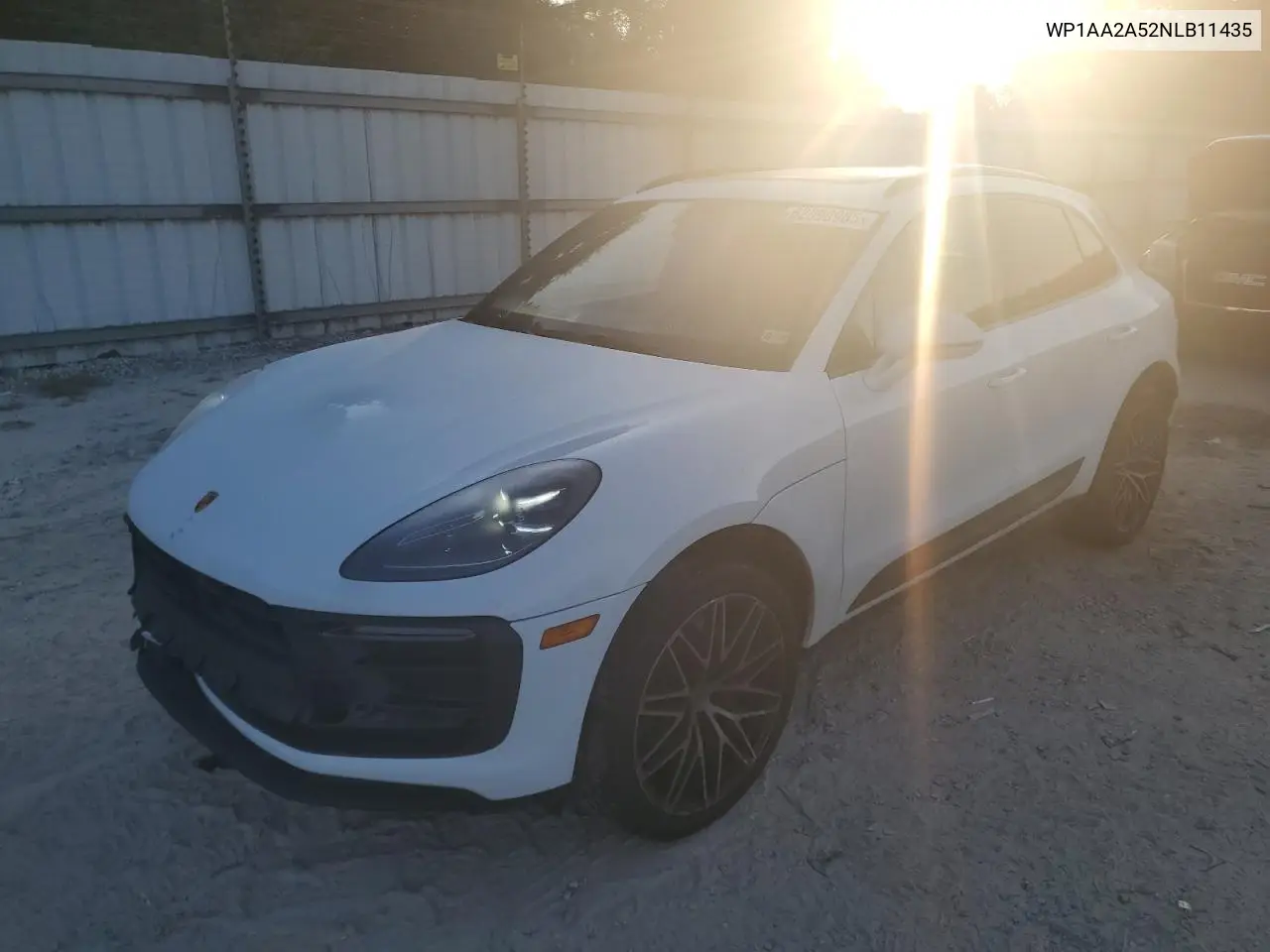 2022 Porsche Macan VIN: WP1AA2A52NLB11435 Lot: 62090965