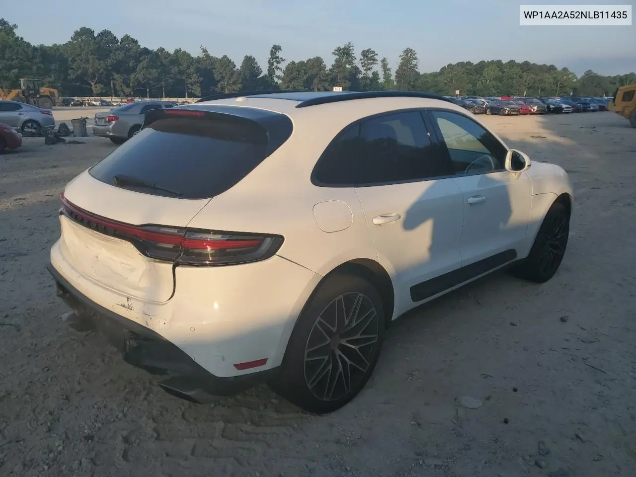 2022 Porsche Macan VIN: WP1AA2A52NLB11435 Lot: 62090965