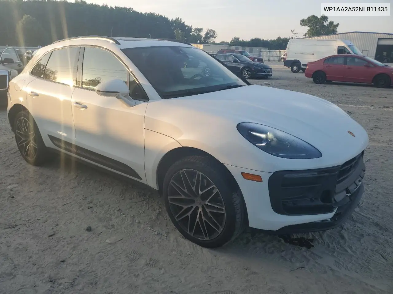 2022 Porsche Macan VIN: WP1AA2A52NLB11435 Lot: 62090965