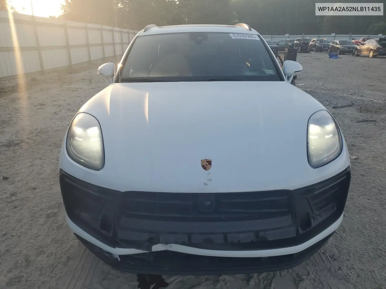 2022 Porsche Macan VIN: WP1AA2A52NLB11435 Lot: 62090965