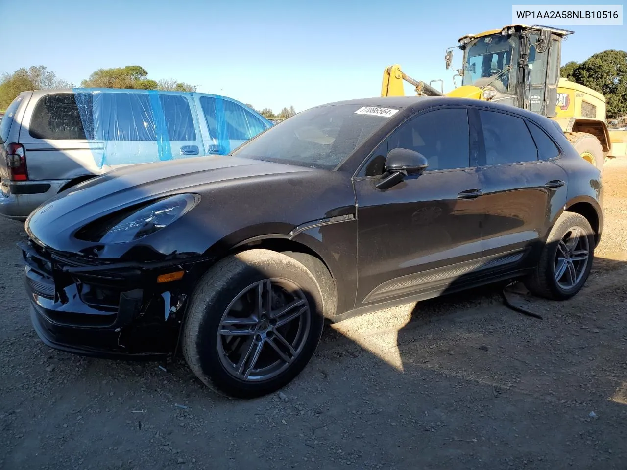 2022 Porsche Macan VIN: WP1AA2A58NLB10516 Lot: 77086564