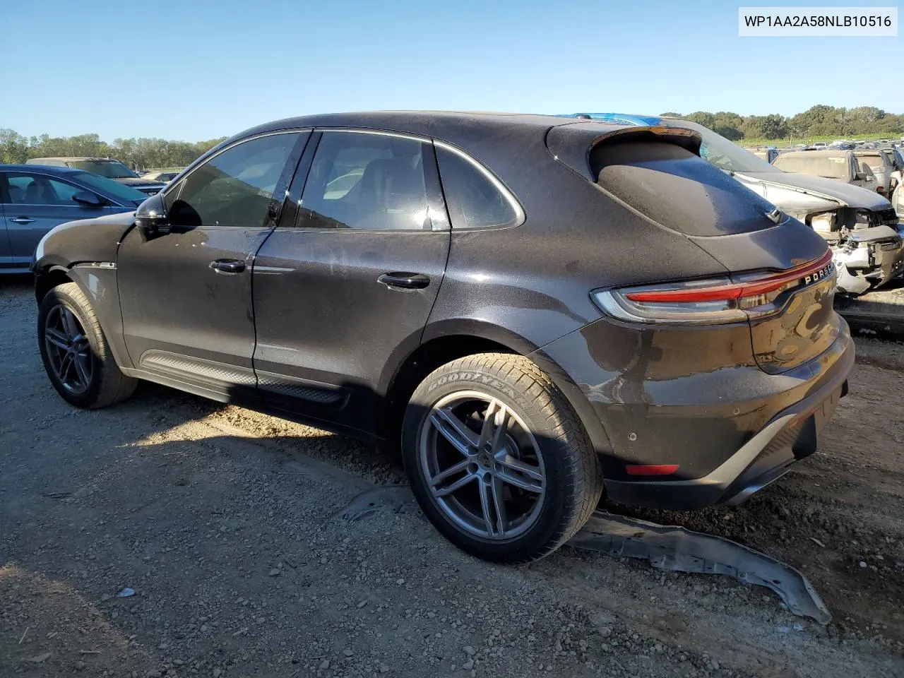 2022 Porsche Macan VIN: WP1AA2A58NLB10516 Lot: 77086564