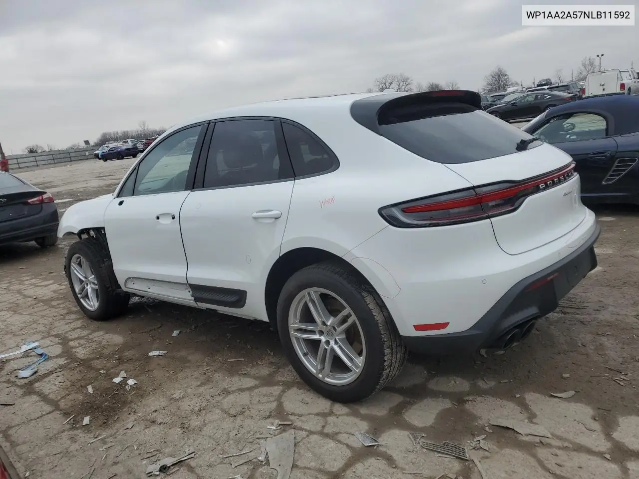 2022 Porsche Macan VIN: WP1AA2A57NLB11592 Lot: 84367194
