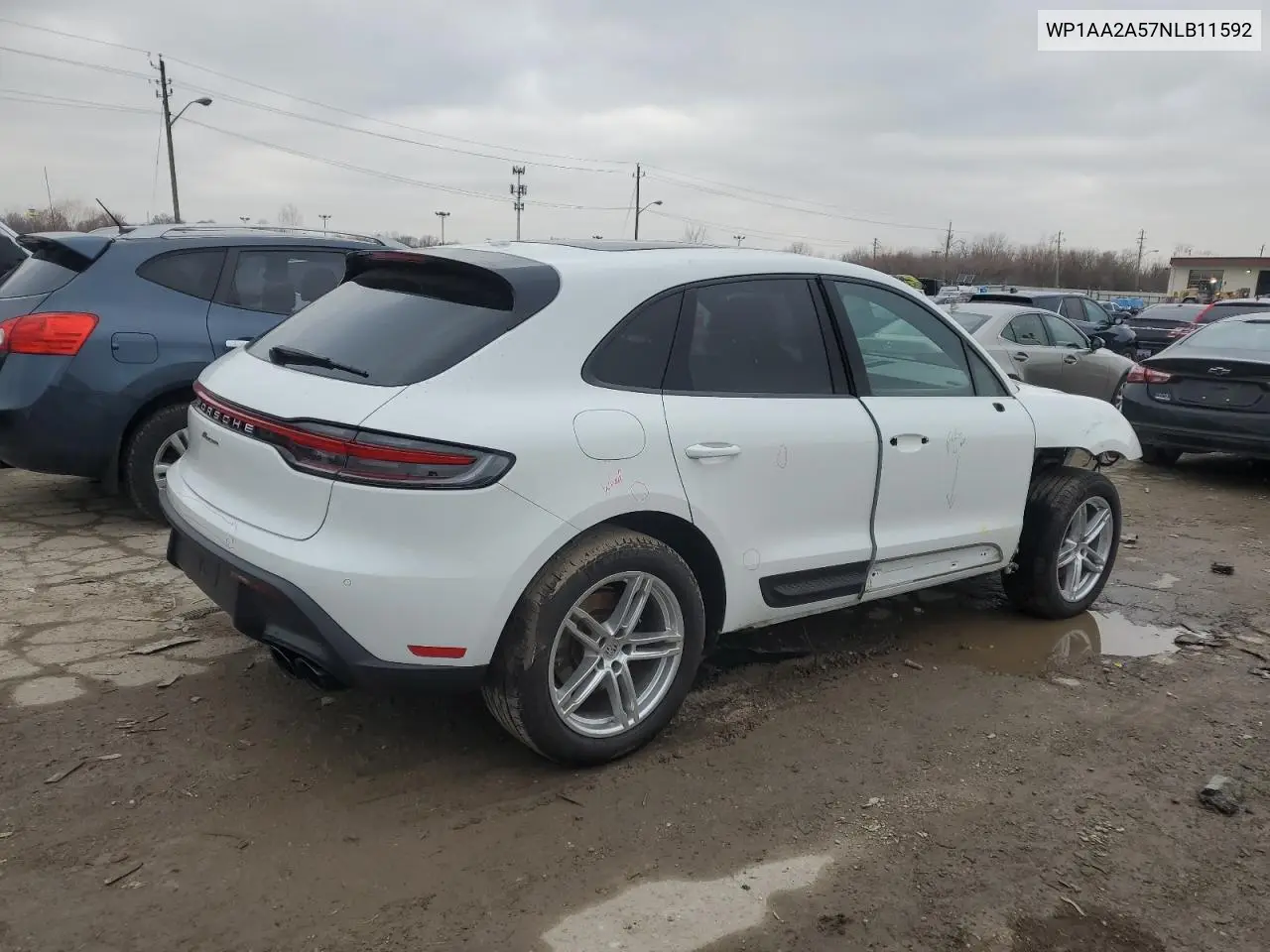 2022 Porsche Macan VIN: WP1AA2A57NLB11592 Lot: 84367194
