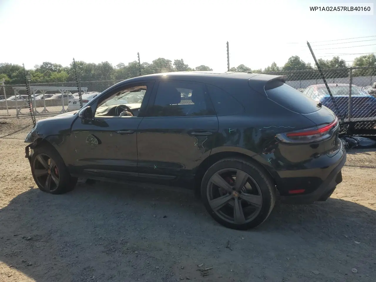2024 Porsche Macan S VIN: WP1AG2A57RLB40160 Lot: 61598935