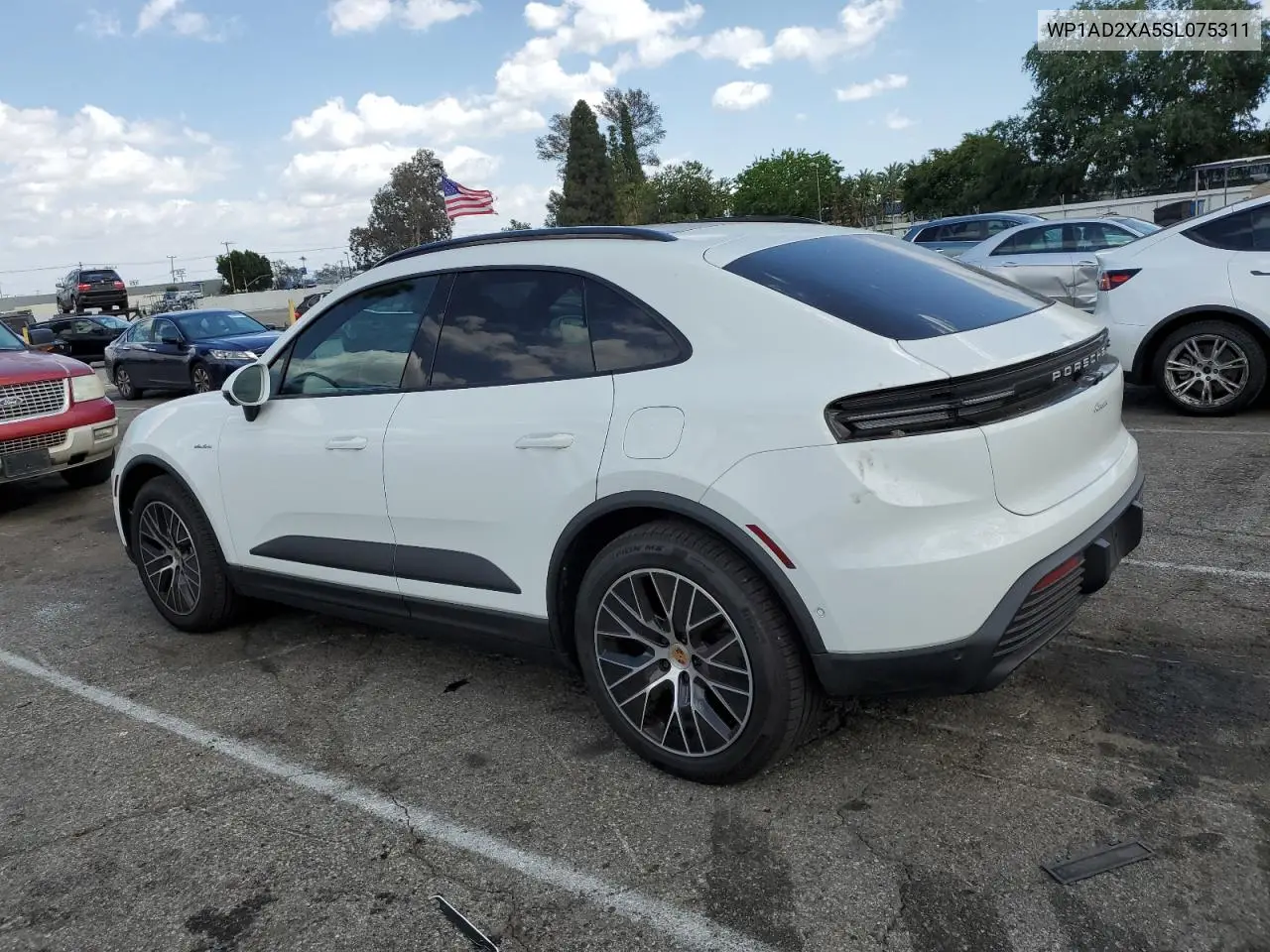 2025 Porsche Macan VIN: WP1AD2XA5SL075311 Lot: 56960935
