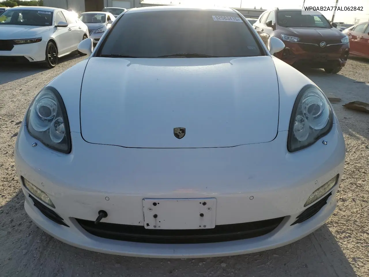 2010 Porsche Panamera S VIN: WP0AB2A77AL062842 Lot: 52583415