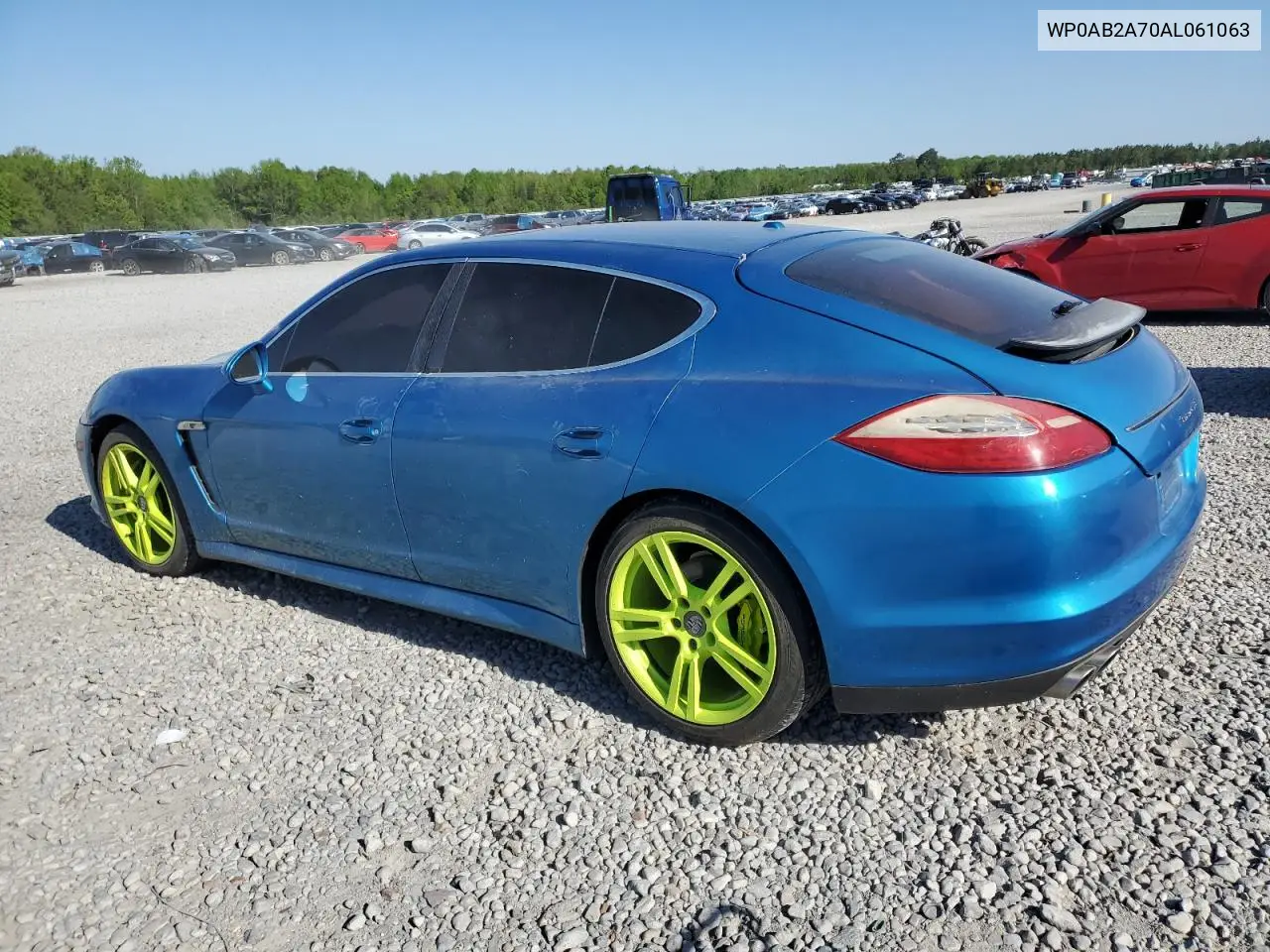 2010 Porsche Panamera S VIN: WP0AB2A70AL061063 Lot: 53149665