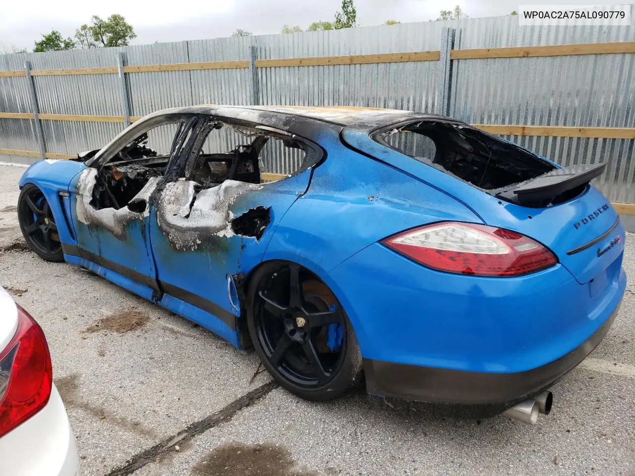 2010 Porsche Panamera Turbo VIN: WP0AC2A75AL090779 Lot: 54845605