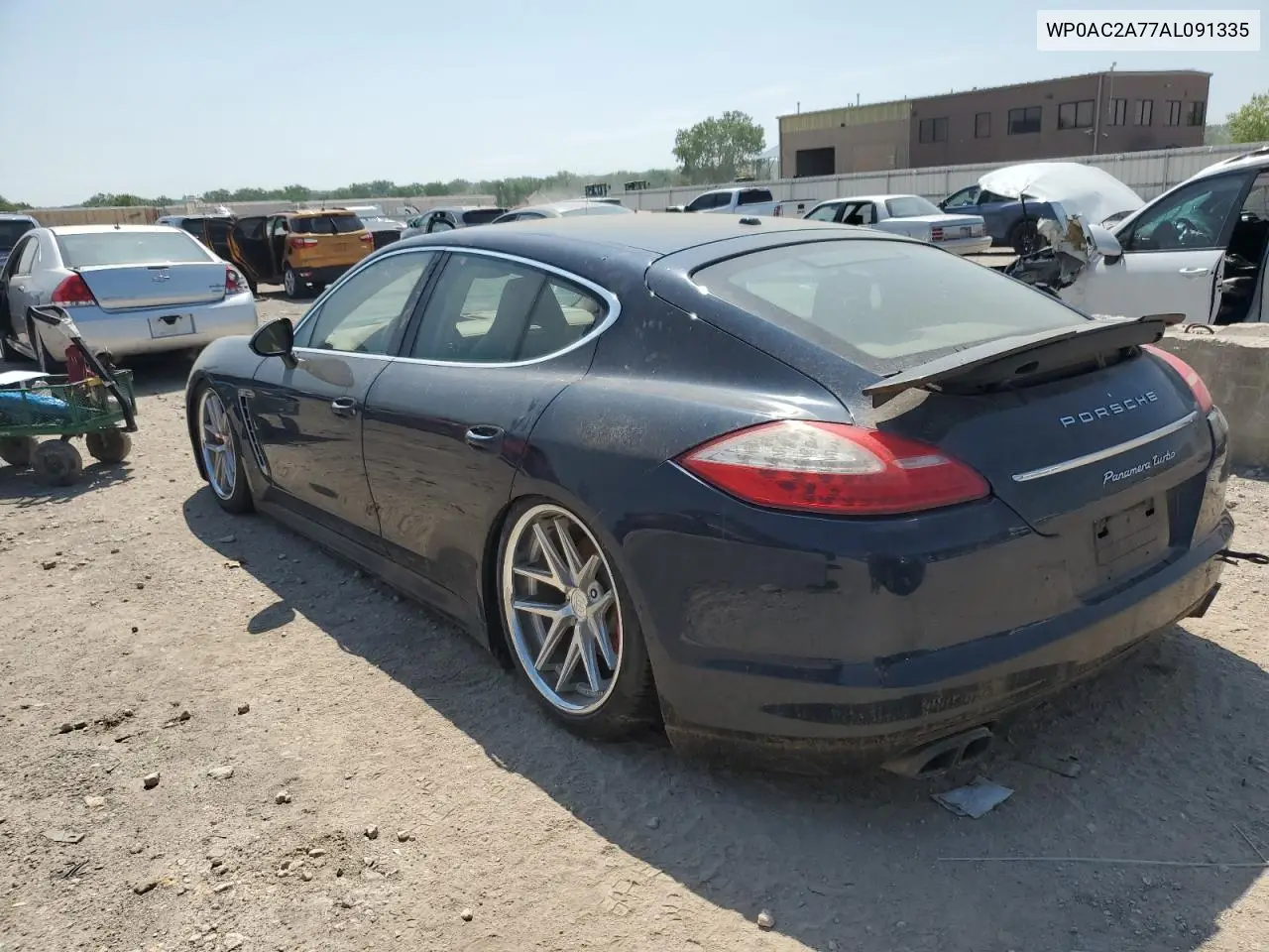 2010 Porsche Panamera Turbo VIN: WP0AC2A77AL091335 Lot: 57105045
