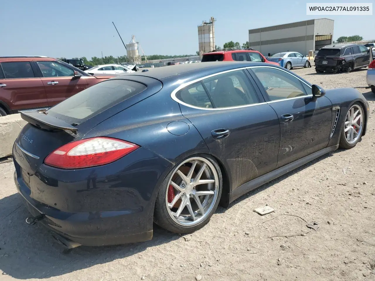 2010 Porsche Panamera Turbo VIN: WP0AC2A77AL091335 Lot: 57105045