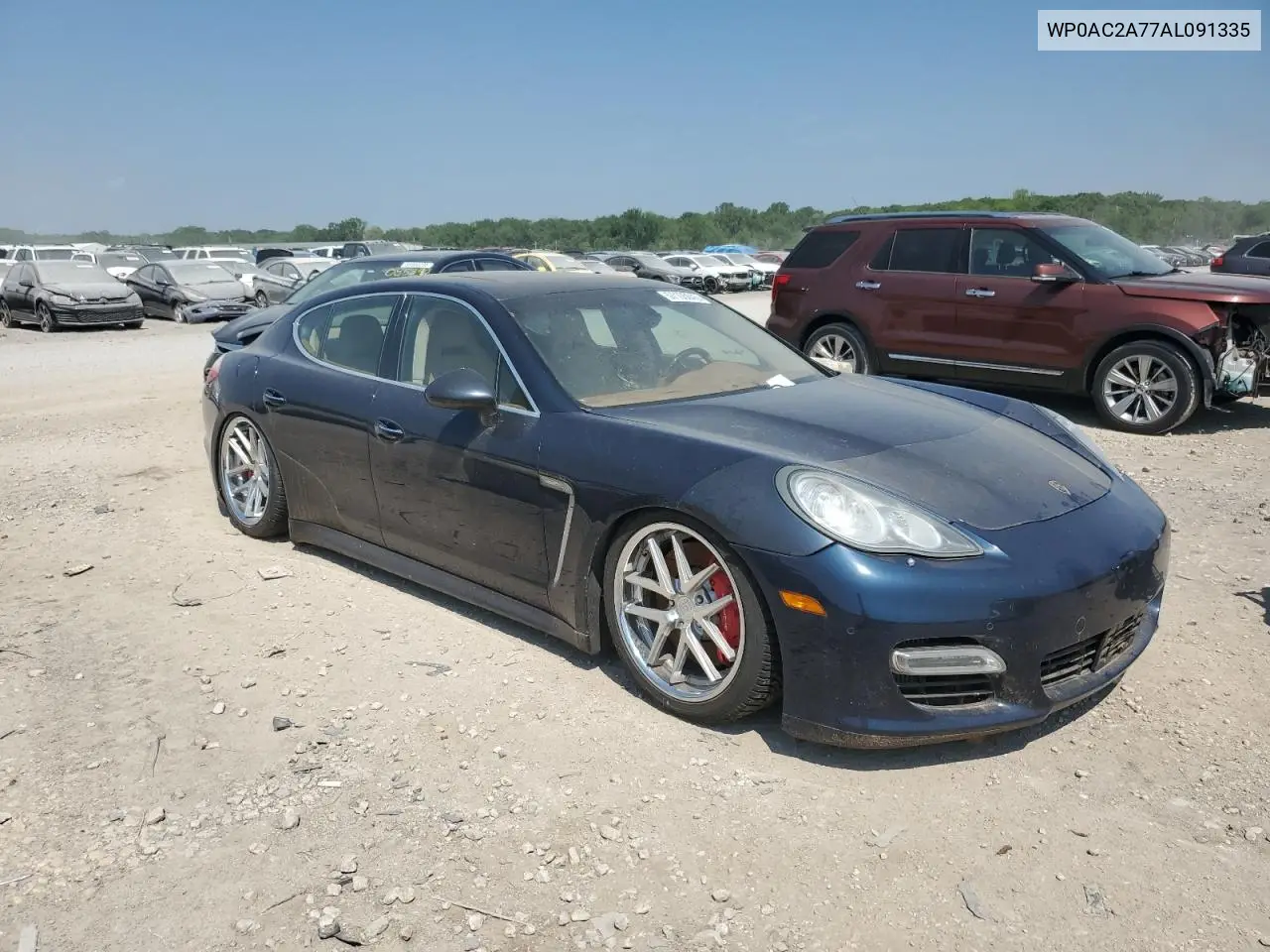 2010 Porsche Panamera Turbo VIN: WP0AC2A77AL091335 Lot: 57105045