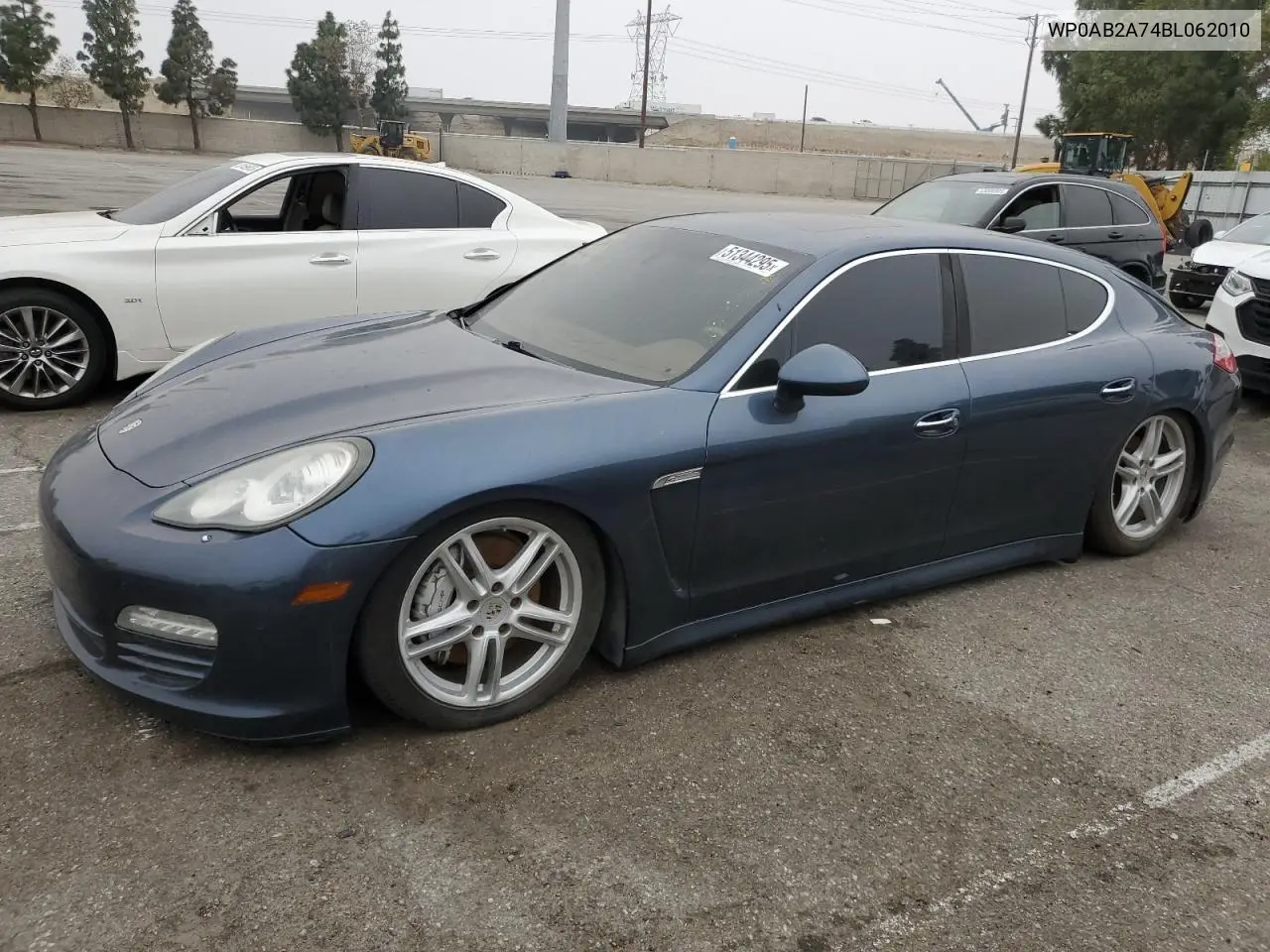 2011 Porsche Panamera S VIN: WP0AB2A74BL062010 Lot: 51344295