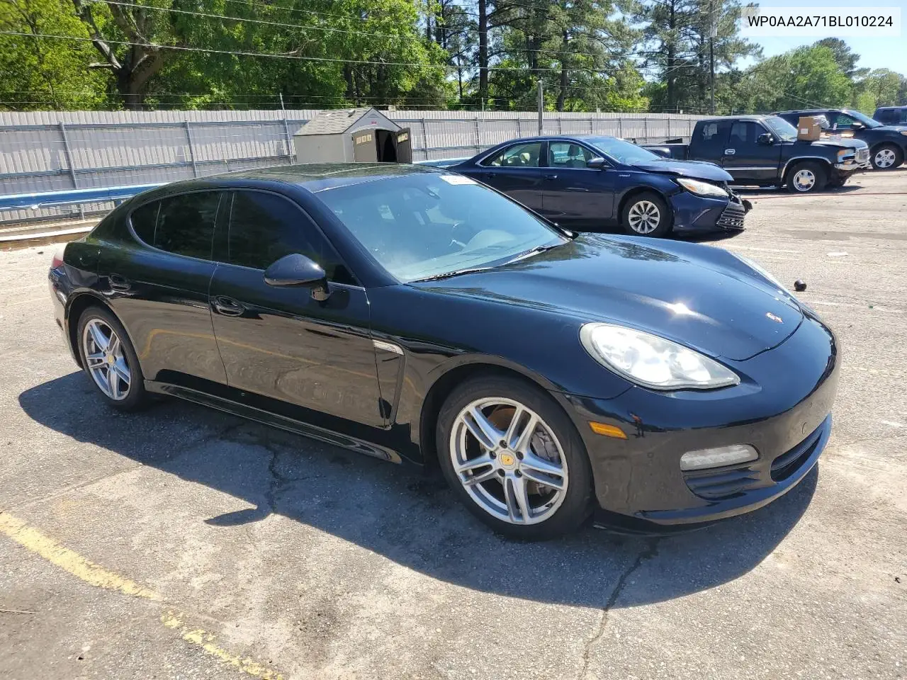 2011 Porsche Panamera 2 VIN: WP0AA2A71BL010224 Lot: 52907055