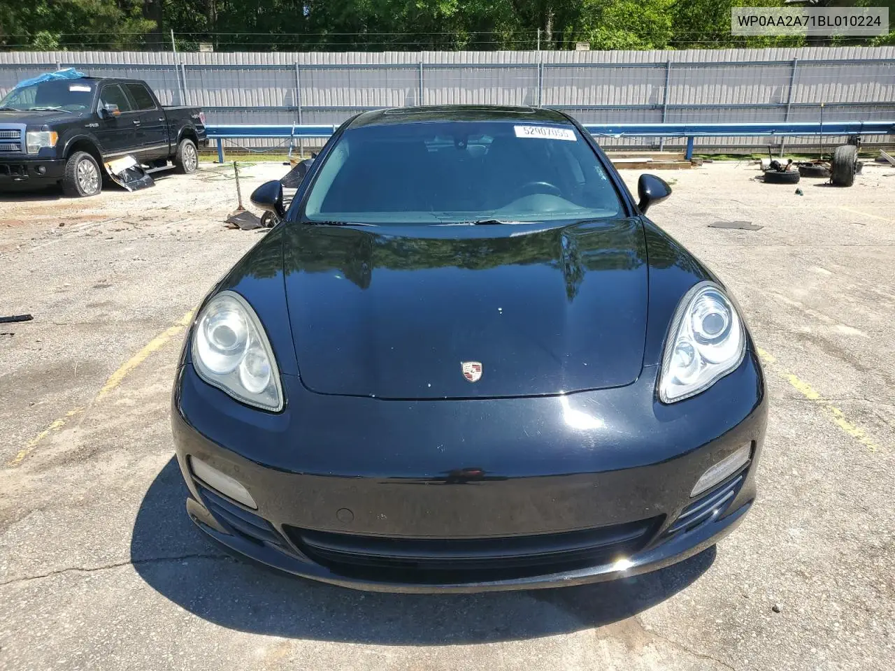 2011 Porsche Panamera 2 VIN: WP0AA2A71BL010224 Lot: 52907055