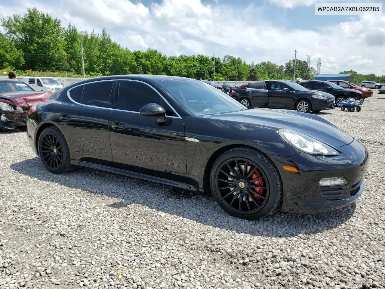 2011 Porsche Panamera S VIN: WP0AB2A7XBL062285 Lot: 55134545