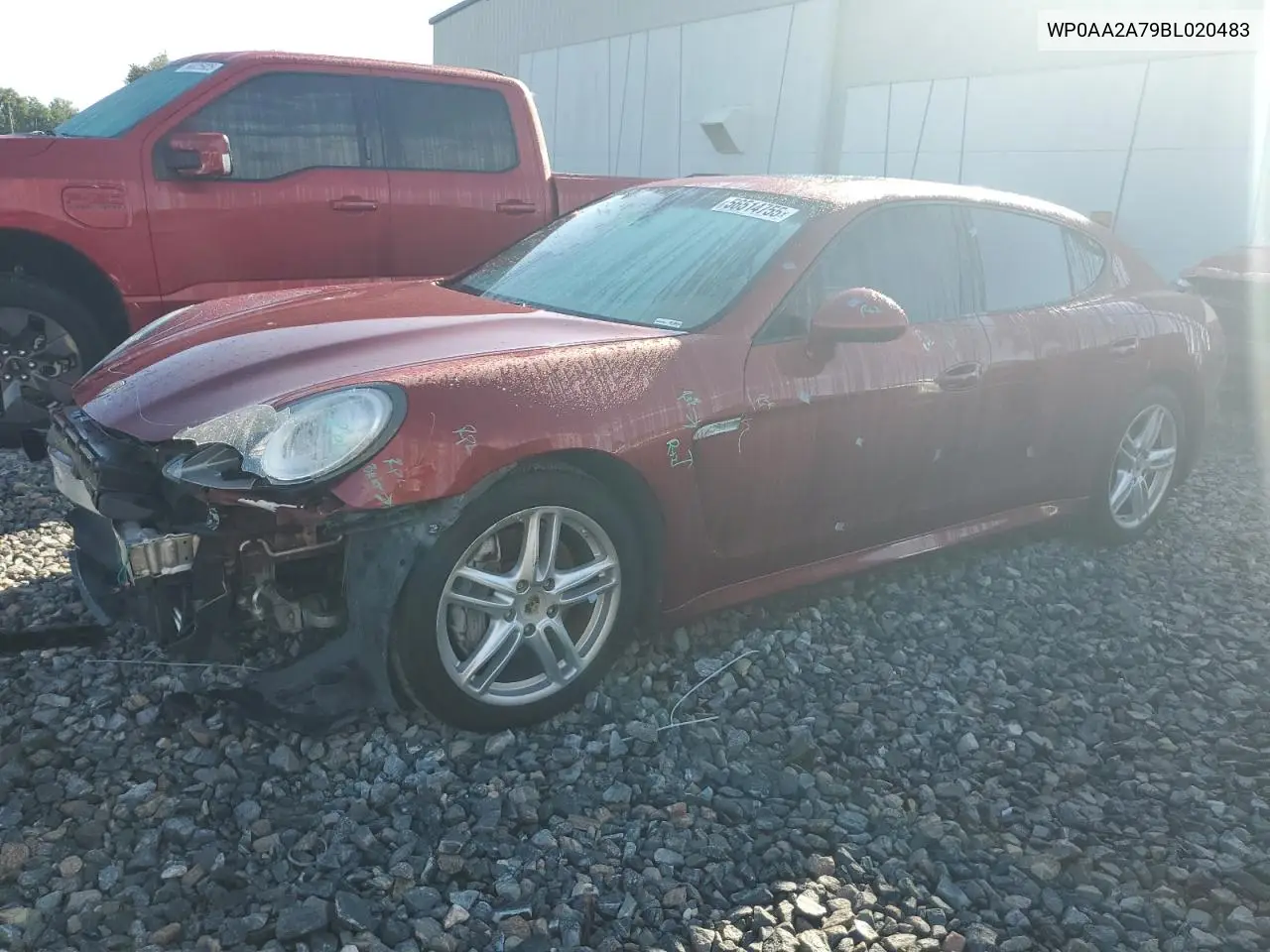 2011 Porsche Panamera 2 VIN: WP0AA2A79BL020483 Lot: 56514755