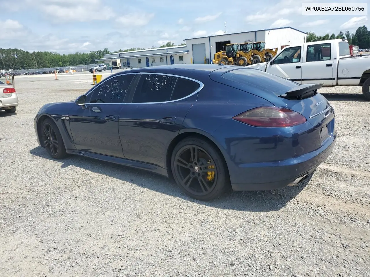 2011 Porsche Panamera S VIN: WP0AB2A72BL060756 Lot: 60761125