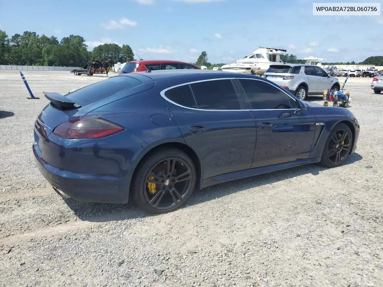 2011 Porsche Panamera S VIN: WP0AB2A72BL060756 Lot: 60761125