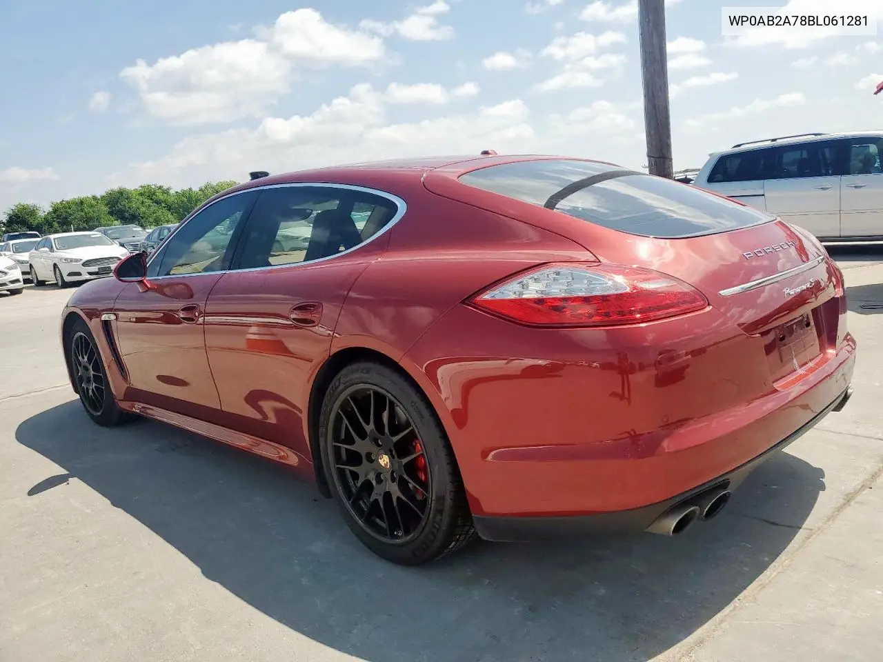 2011 Porsche Panamera S VIN: WP0AB2A78BL061281 Lot: 61946365
