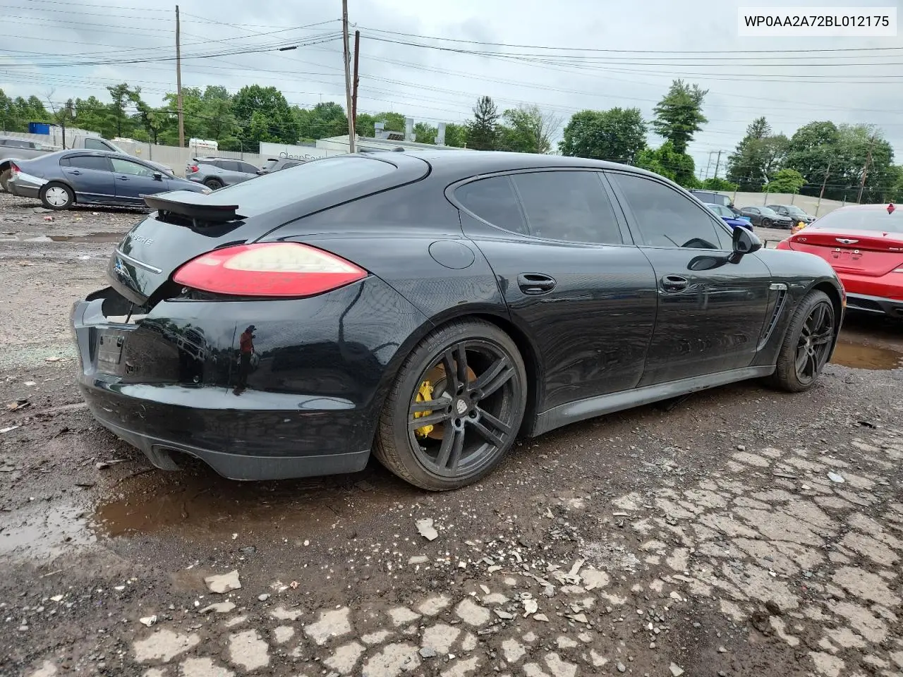 2011 Porsche Panamera 2 VIN: WP0AA2A72BL012175 Lot: 62931605