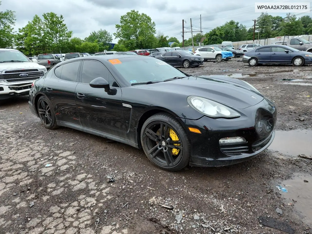 2011 Porsche Panamera 2 VIN: WP0AA2A72BL012175 Lot: 62931605