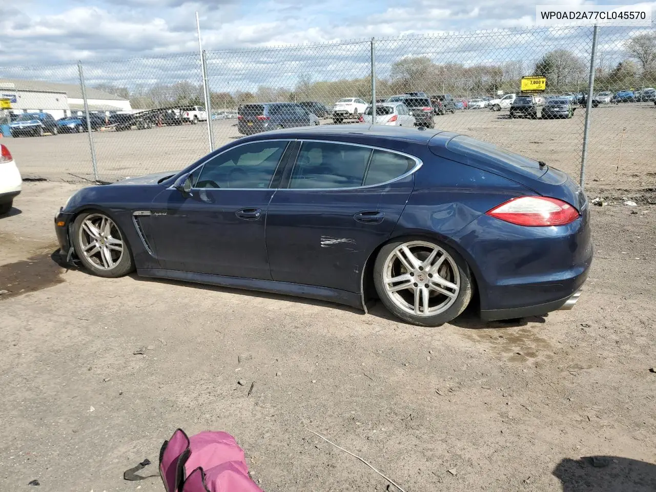 2012 Porsche Panamera S Hybrid VIN: WP0AD2A77CL045570 Lot: 53360855