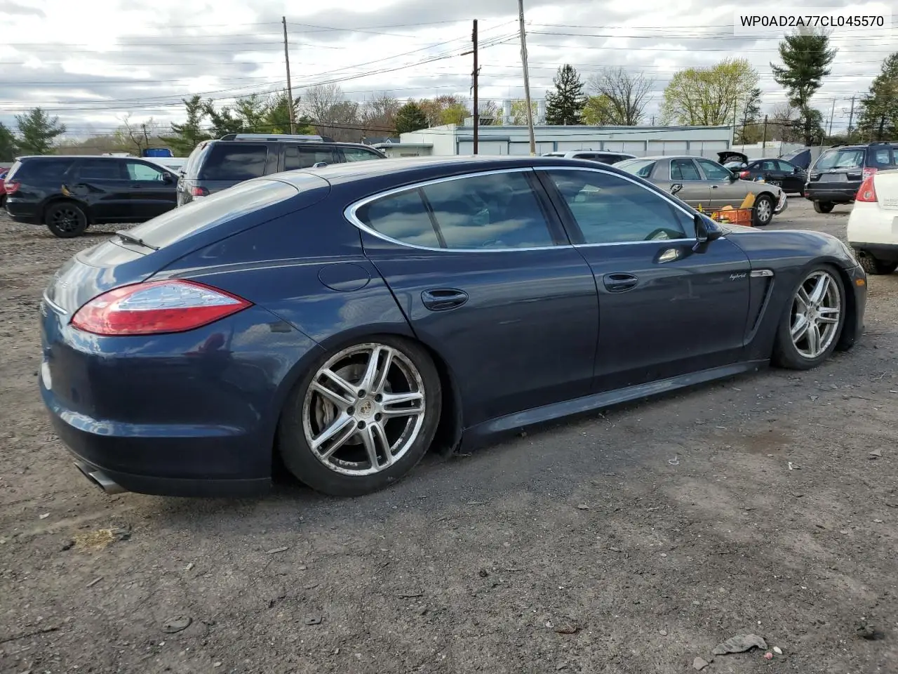 2012 Porsche Panamera S Hybrid VIN: WP0AD2A77CL045570 Lot: 53360855
