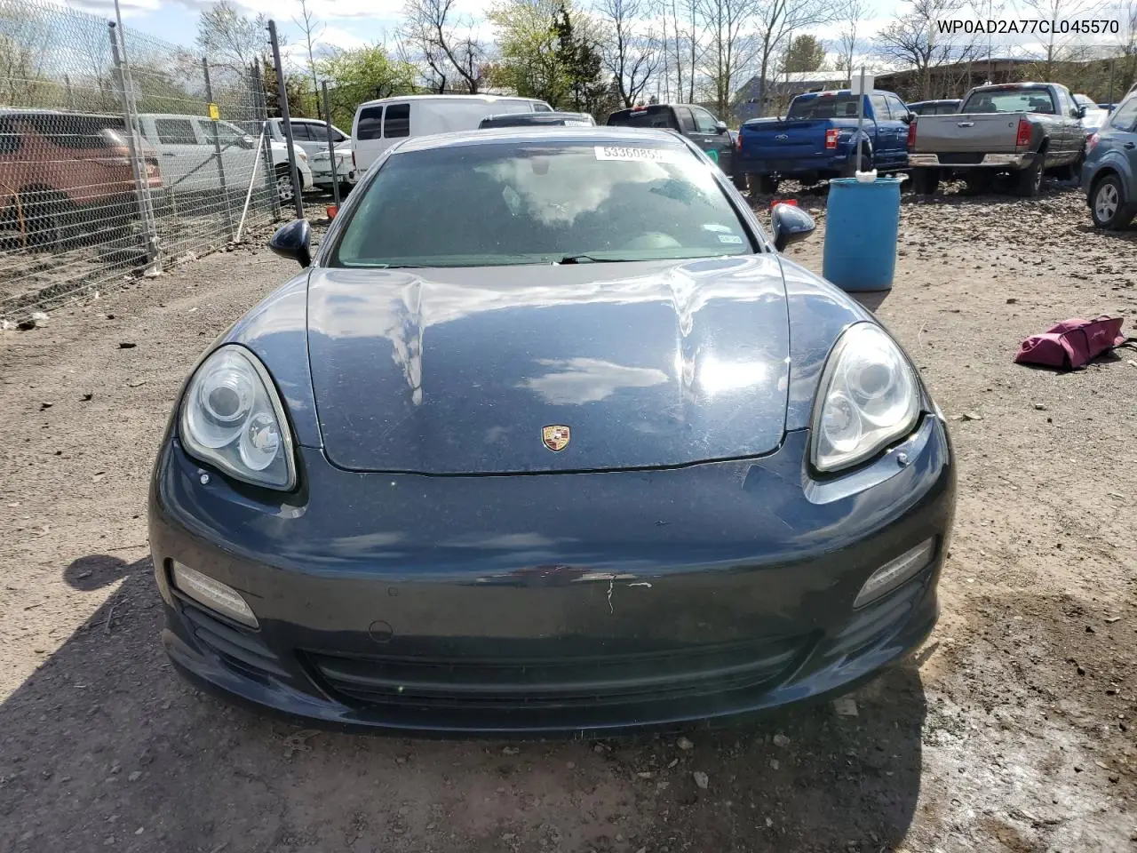 2012 Porsche Panamera S Hybrid VIN: WP0AD2A77CL045570 Lot: 53360855