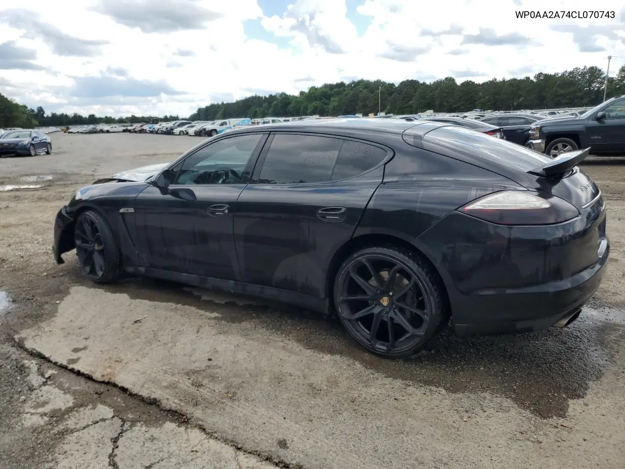 2012 Porsche Panamera 2 VIN: WP0AA2A74CL070743 Lot: 55829485