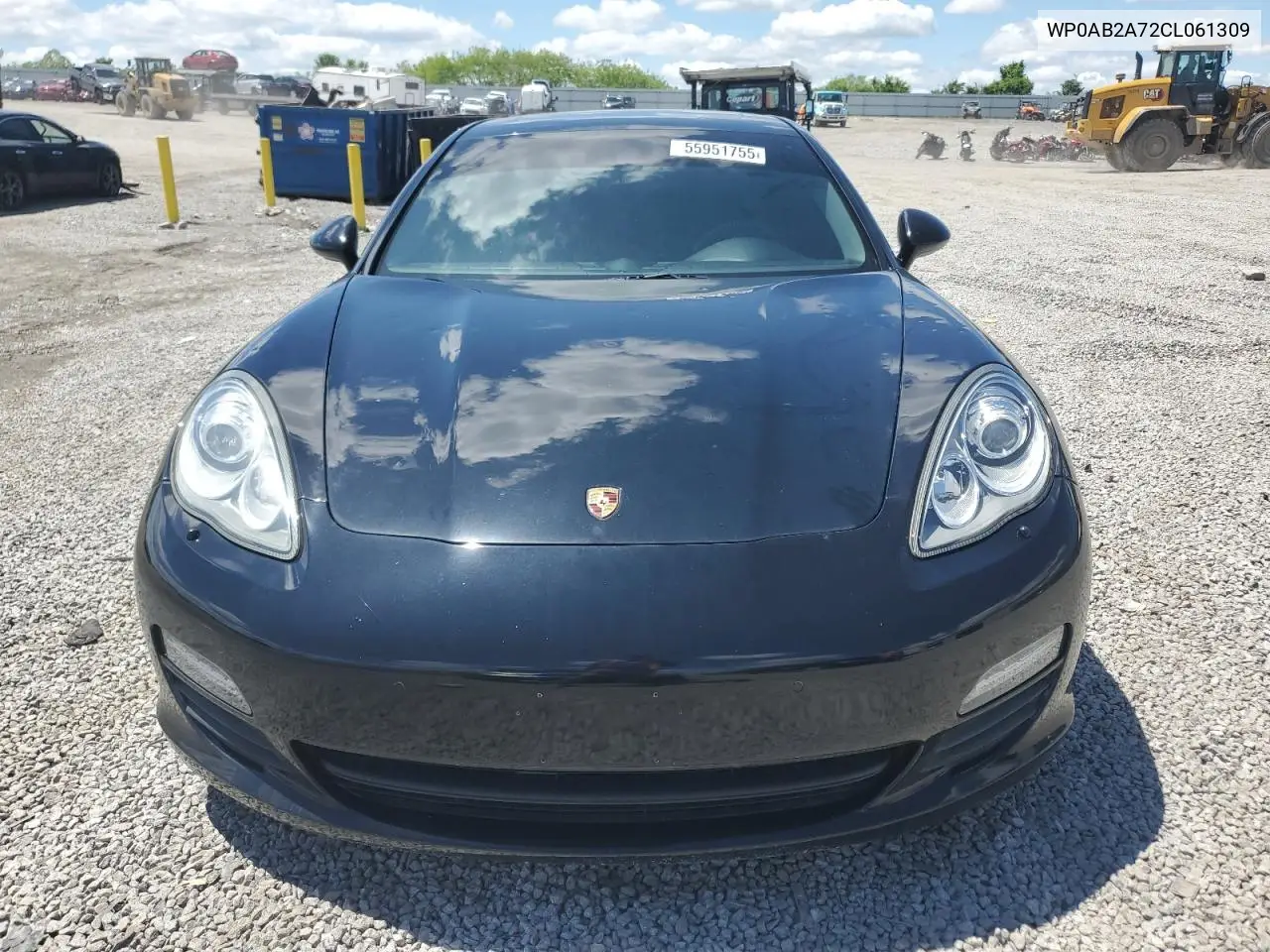 2012 Porsche Panamera S VIN: WP0AB2A72CL061309 Lot: 55951755