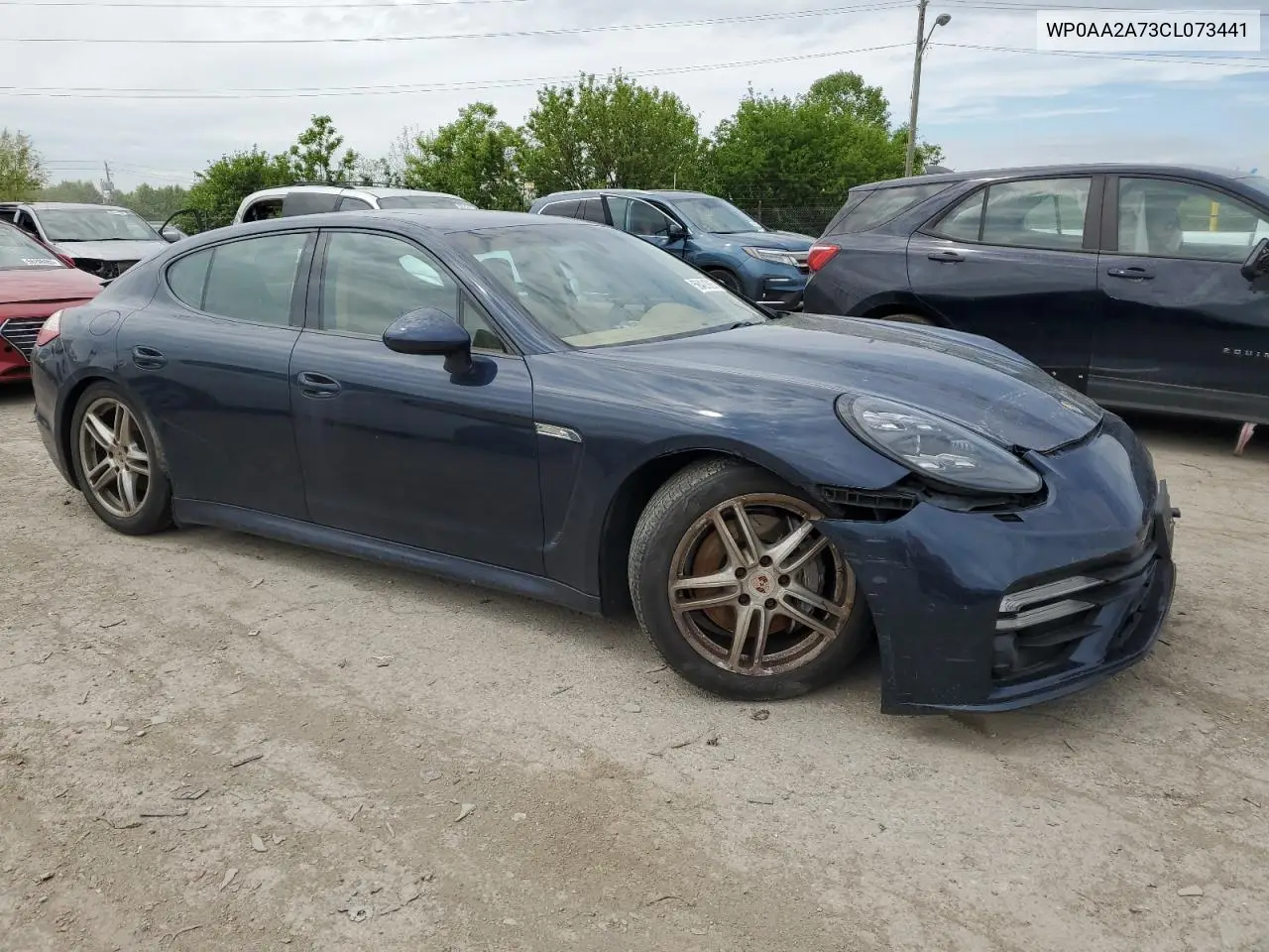 2012 Porsche Panamera 2 VIN: WP0AA2A73CL073441 Lot: 56421925