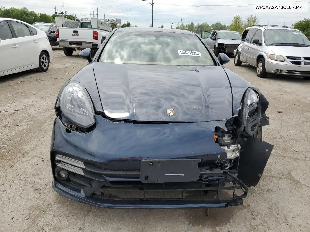 2012 Porsche Panamera 2 VIN: WP0AA2A73CL073441 Lot: 56421925
