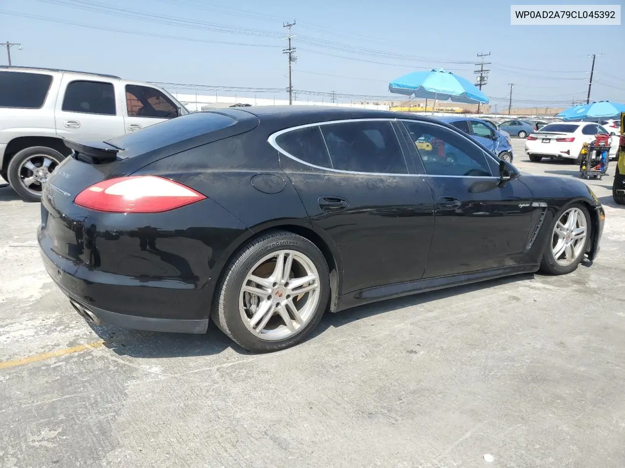 2012 Porsche Panamera S Hybrid VIN: WP0AD2A79CL045392 Lot: 62495195