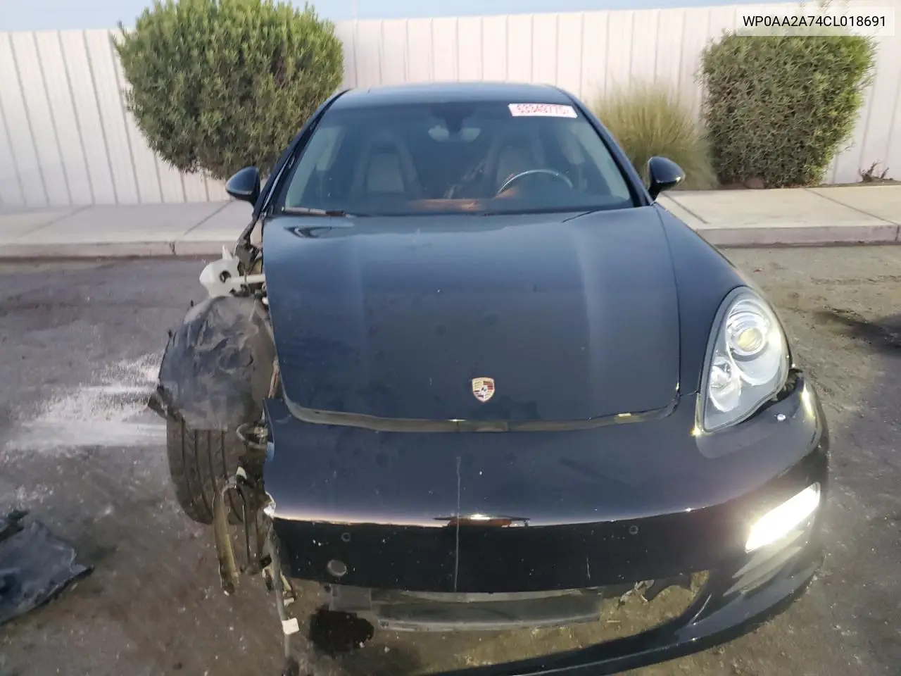 2012 Porsche Panamera 2 VIN: WP0AA2A74CL018691 Lot: 63349775