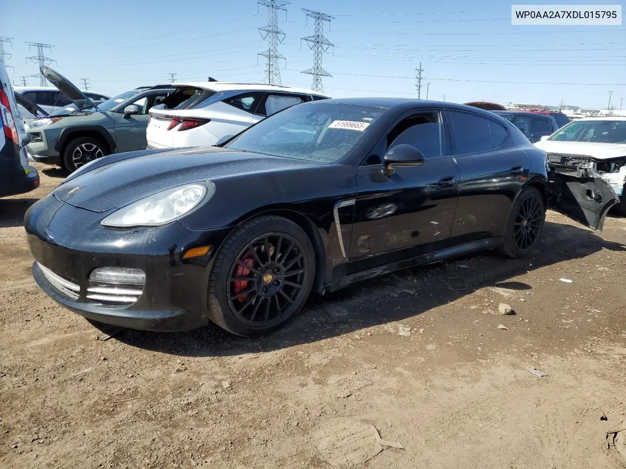 2013 Porsche Panamera 2 VIN: WP0AA2A7XDL015795 Lot: 51999665