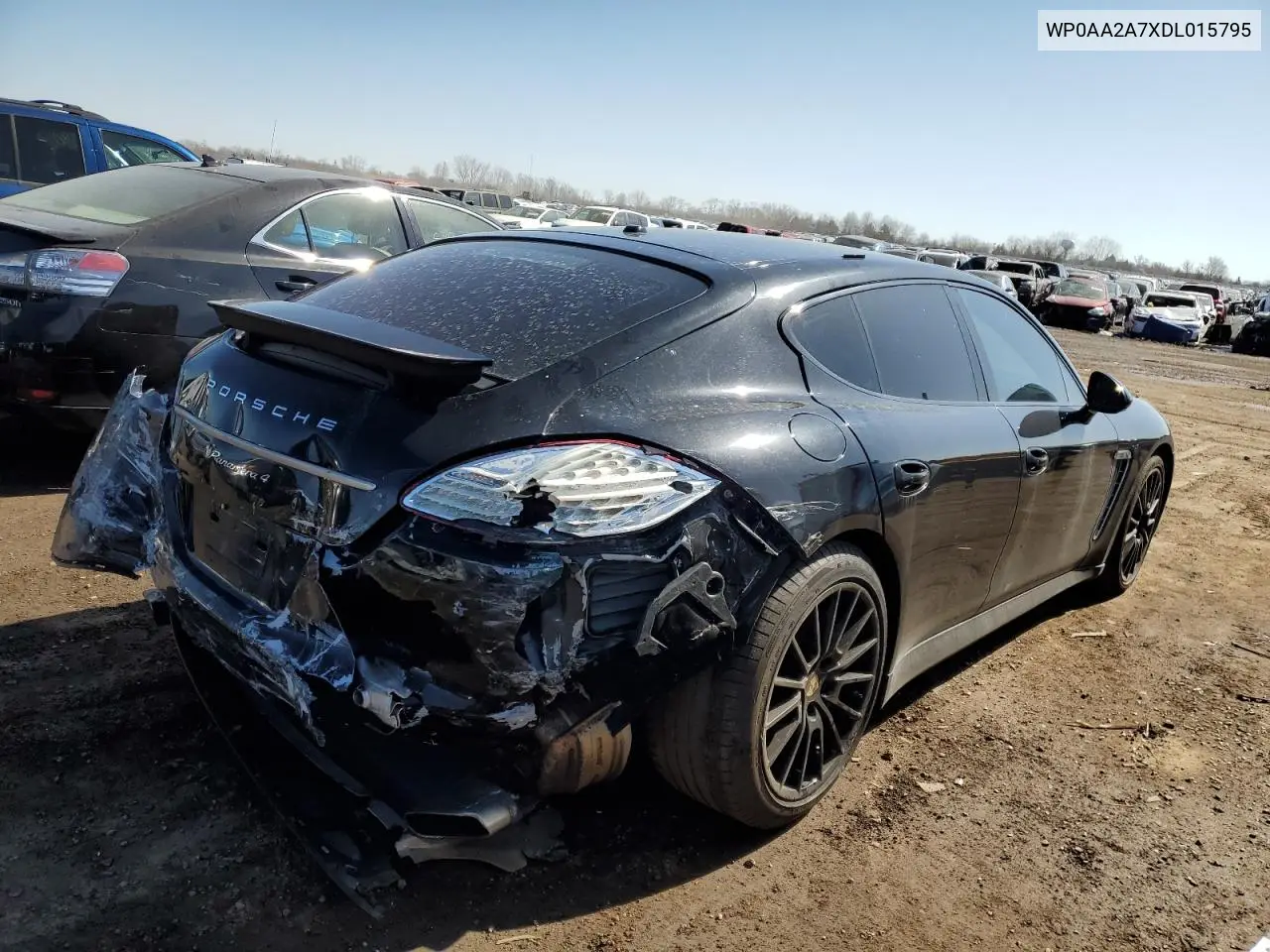 2013 Porsche Panamera 2 VIN: WP0AA2A7XDL015795 Lot: 51999665