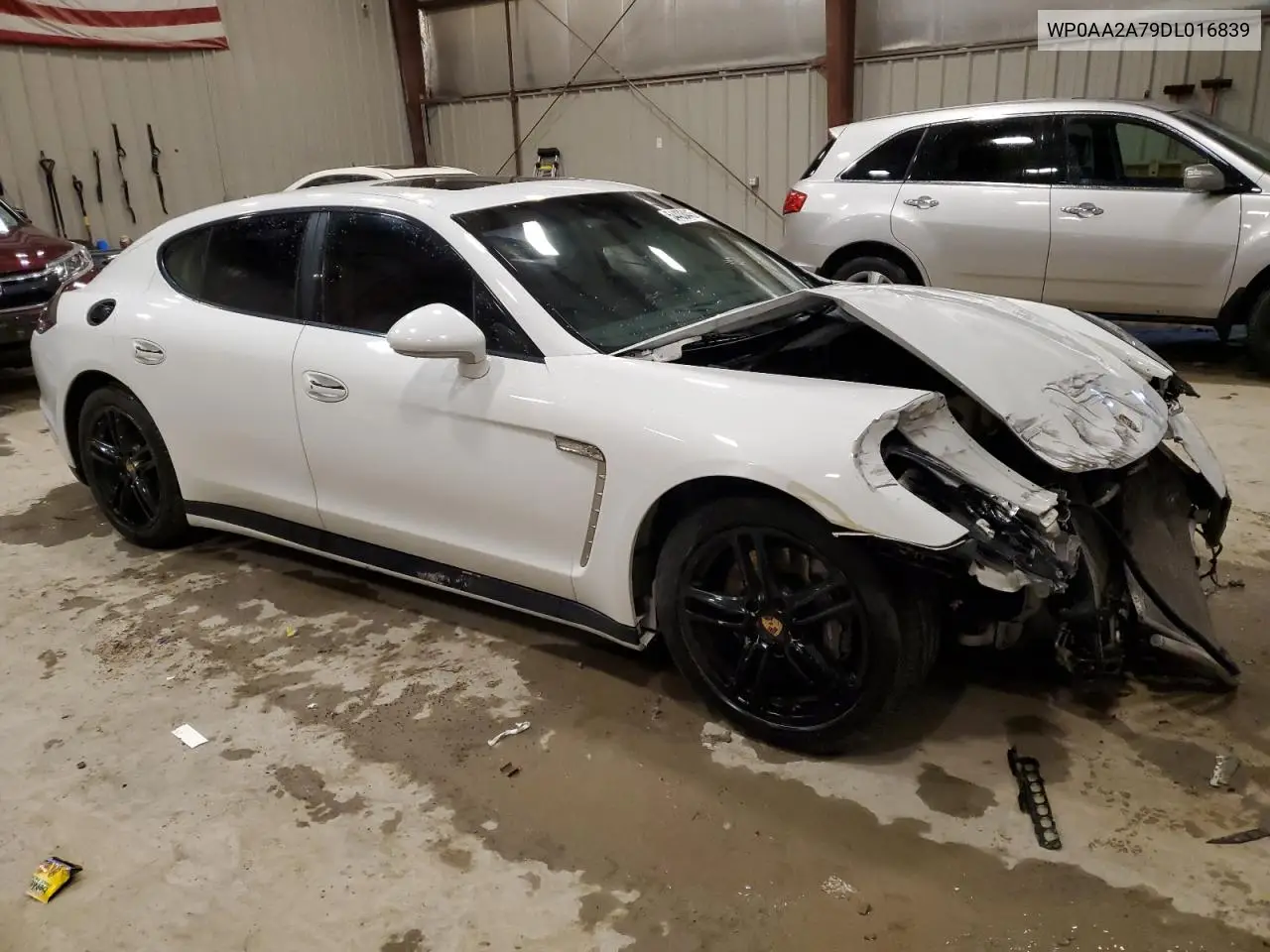 2013 Porsche Panamera 2 VIN: WP0AA2A79DL016839 Lot: 54403445