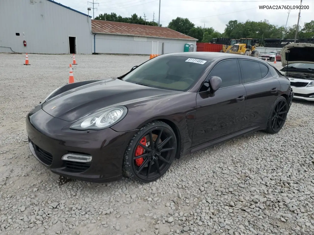 2013 Porsche Panamera Turbo VIN: WP0AC2A76DL090200 Lot: 61131485