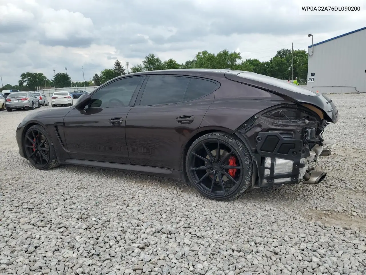 2013 Porsche Panamera Turbo VIN: WP0AC2A76DL090200 Lot: 61131485