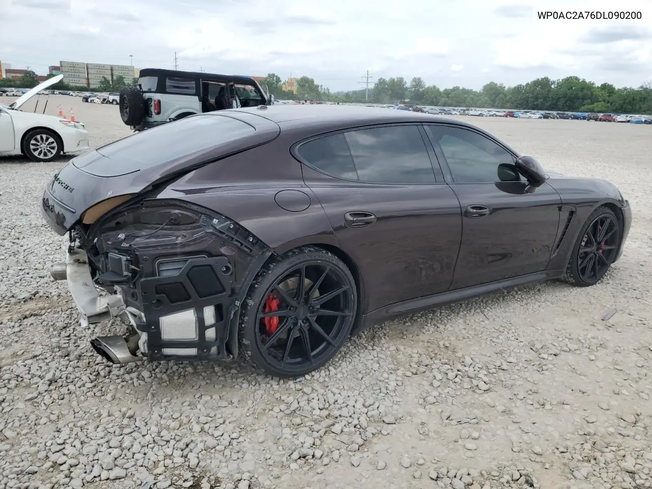 2013 Porsche Panamera Turbo VIN: WP0AC2A76DL090200 Lot: 61131485