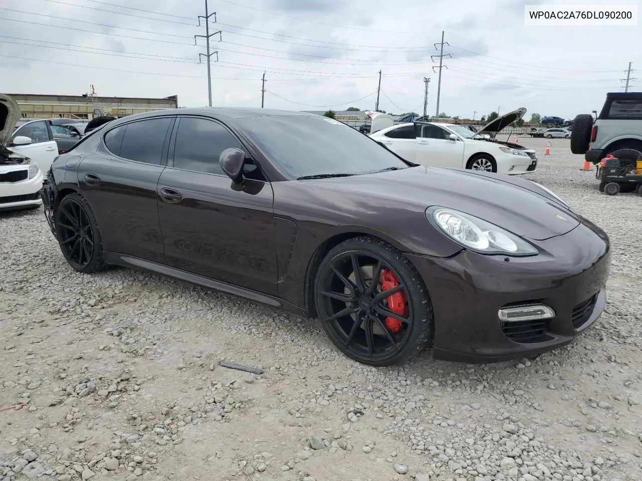 2013 Porsche Panamera Turbo VIN: WP0AC2A76DL090200 Lot: 61131485