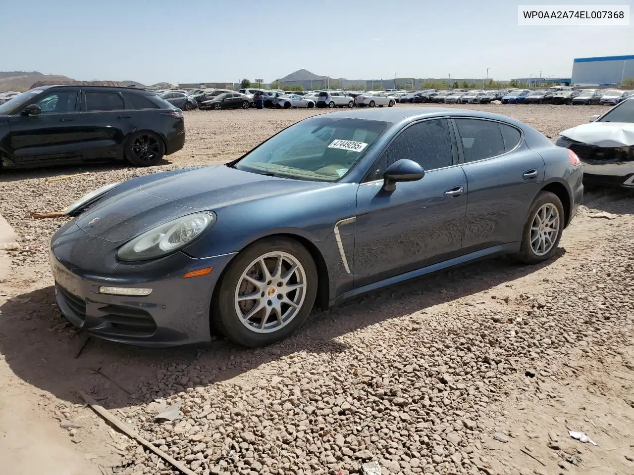 2014 Porsche Panamera 2 VIN: WP0AA2A74EL007368 Lot: 47449255