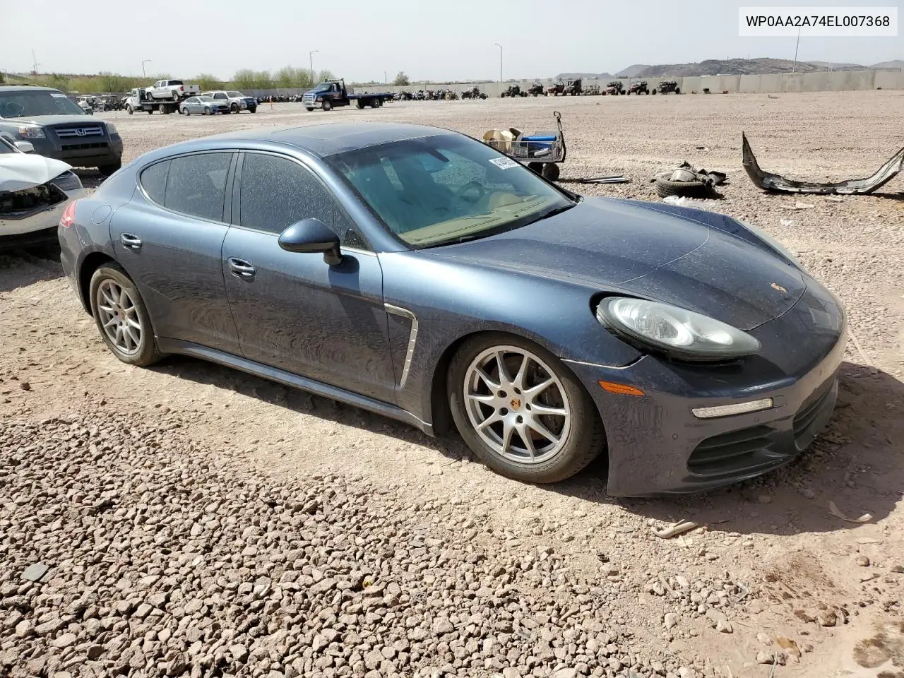 2014 Porsche Panamera 2 VIN: WP0AA2A74EL007368 Lot: 47449255
