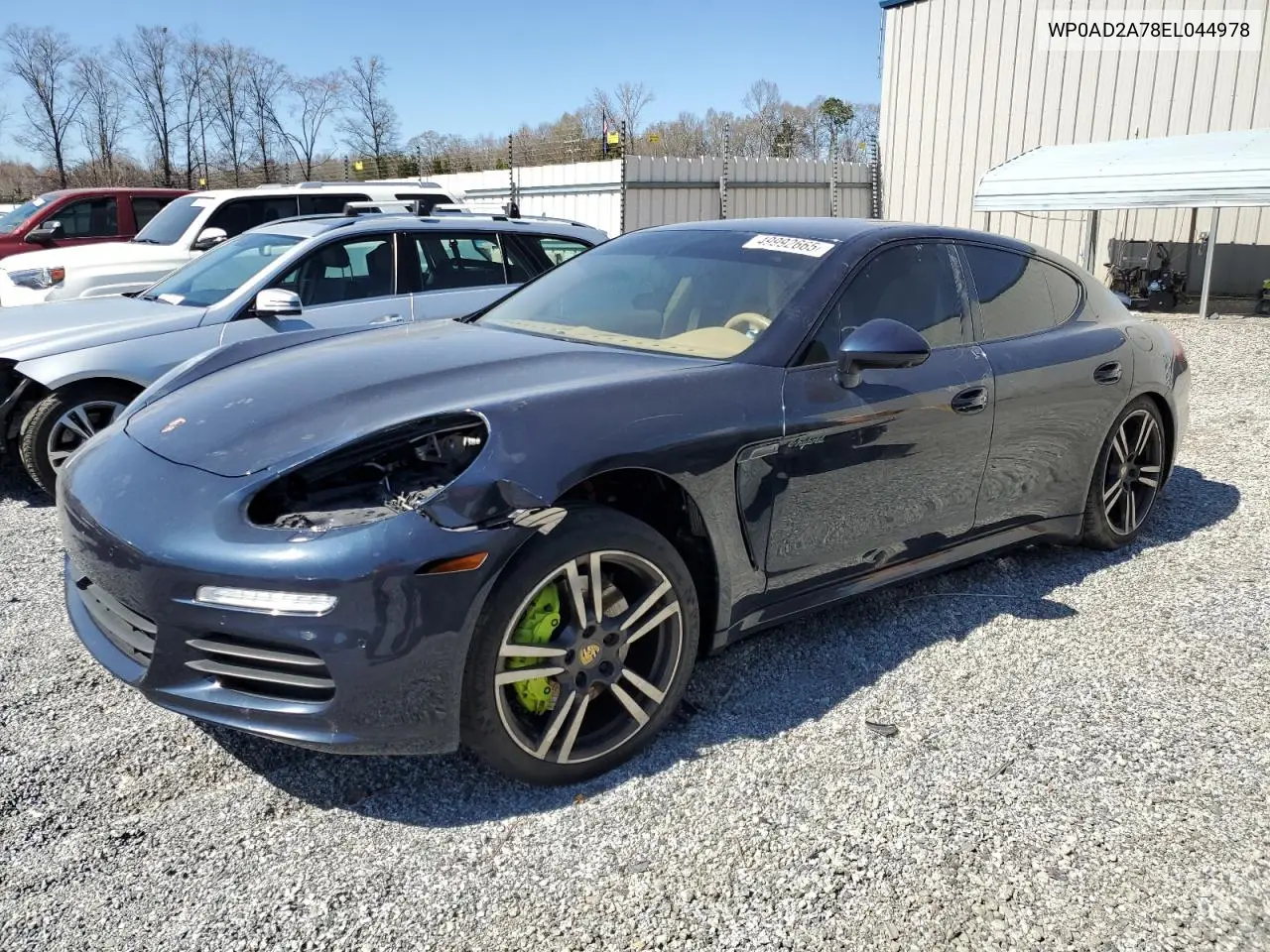2014 Porsche Panamera S Hybrid VIN: WP0AD2A78EL044978 Lot: 49992665