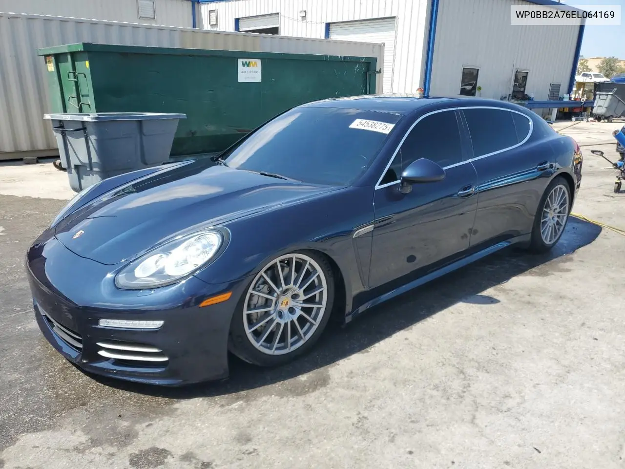 2014 Porsche Panamera 4S Executive VIN: WP0BB2A76EL064169 Lot: 54538275