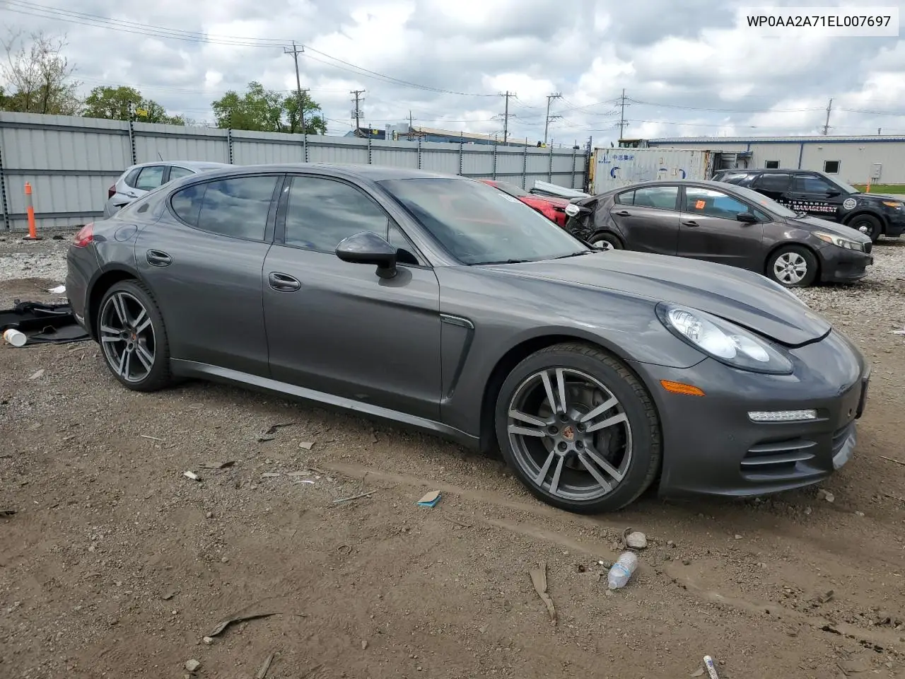 2014 Porsche Panamera 2 VIN: WP0AA2A71EL007697 Lot: 56152265
