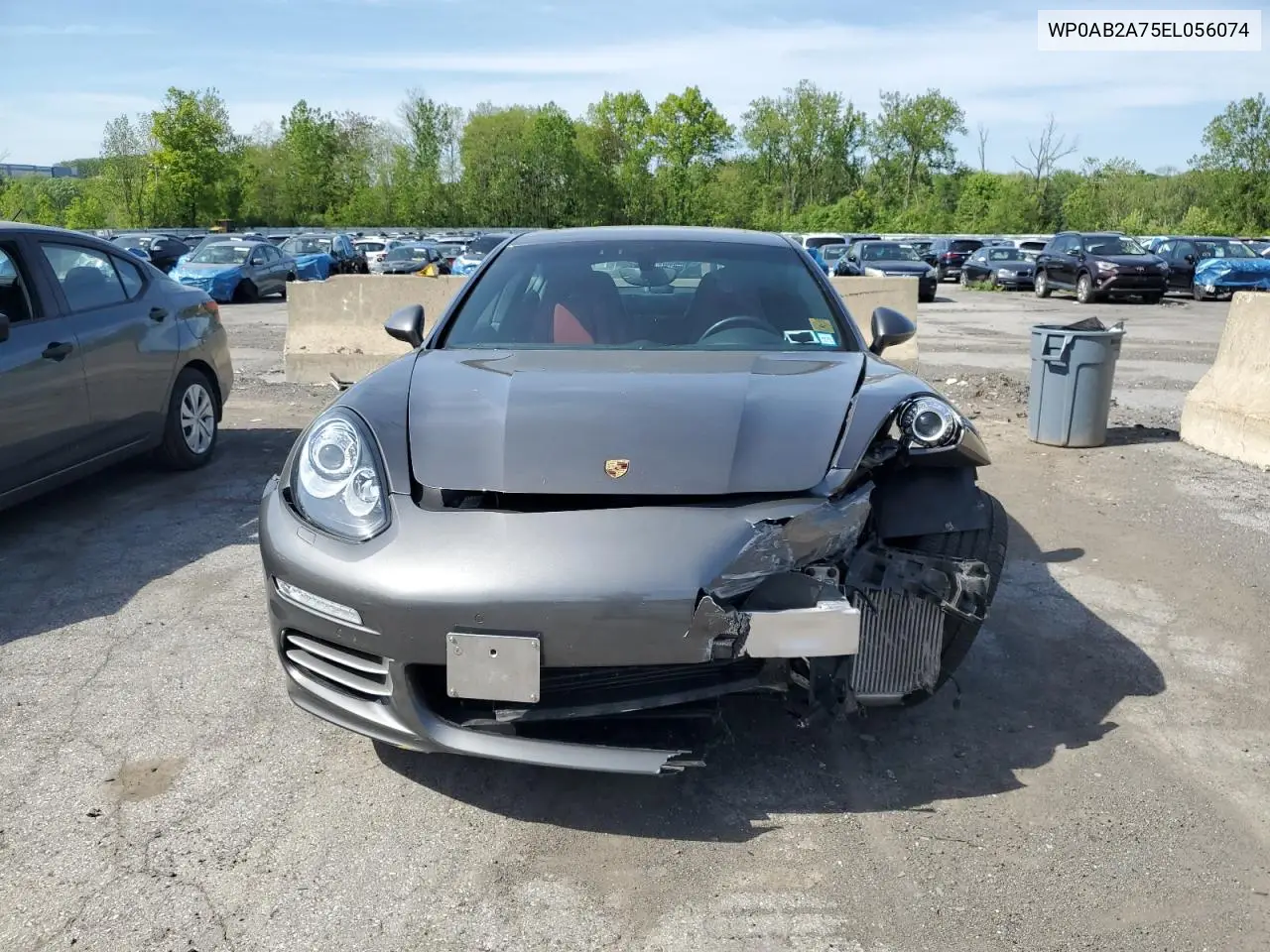 2014 Porsche Panamera S VIN: WP0AB2A75EL056074 Lot: 56334745