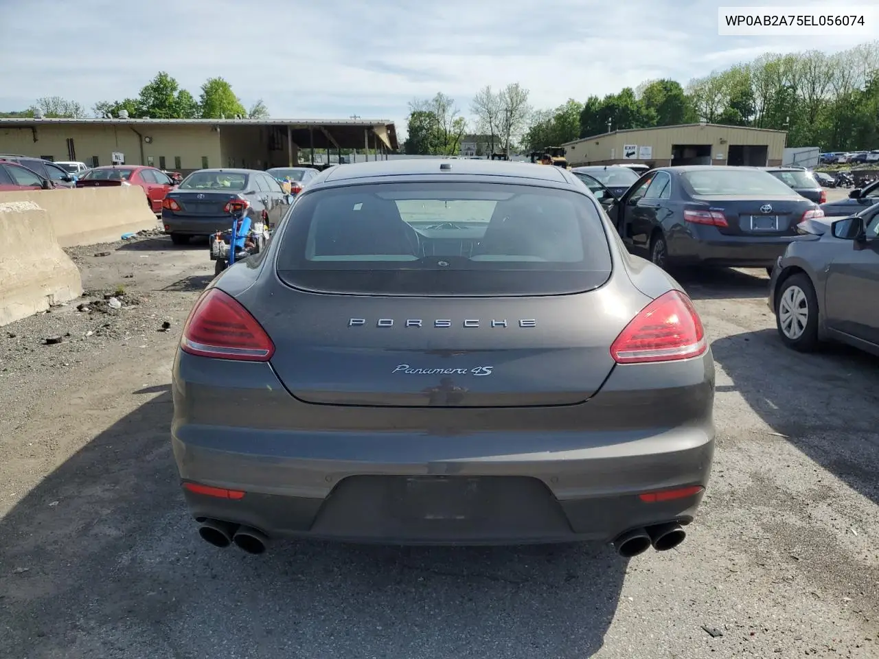 2014 Porsche Panamera S VIN: WP0AB2A75EL056074 Lot: 56334745