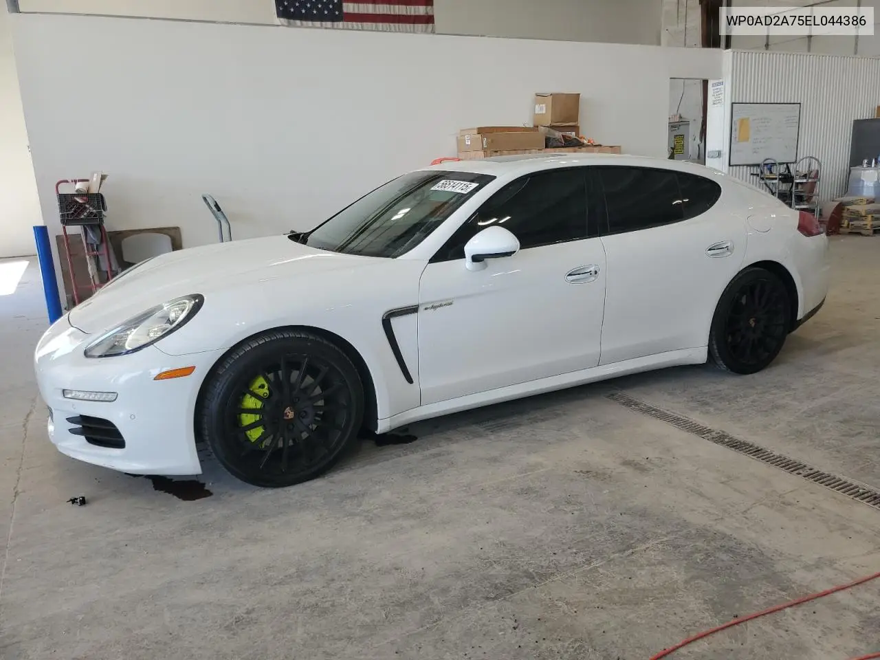 2014 Porsche Panamera S Hybrid VIN: WP0AD2A75EL044386 Lot: 56514115